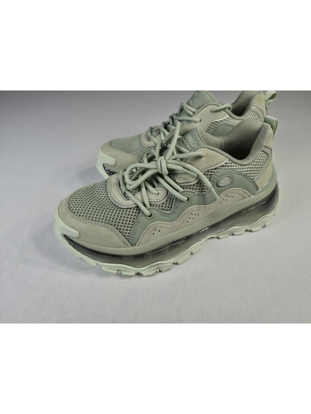 Skechers Uno Chaos Shoes 183295 Size 8 Sage Green